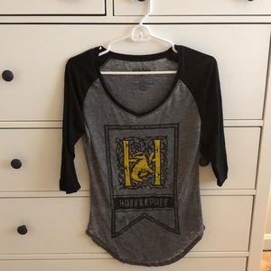 Harry Potter Hufflepuff Baseball Tee